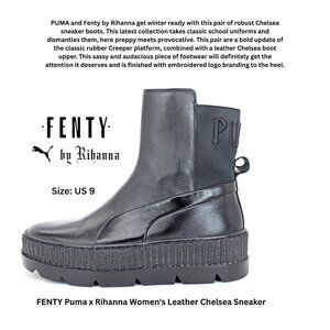 FENTY Puma x Rihanna Women's Leather Chelsea Sneaker